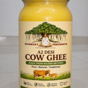 a2 desi cow ghee – bilona method pure & natural ghee | rich in nutrients | 1 litre